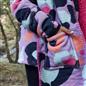 OHS Kids Pocket Scarf Leopard Gaming Fluffy Fleece Sherpa Thermal Winter Wrap