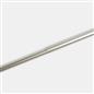 OHS 70-120cm Curtain Pole Extendable Metal 16mm Ball Trumpet Twist Finnials