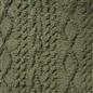 OHS Cable Knit Blanket Sherpa Fleece Sofa Plush Soft Warm Throw Over Bed Chair