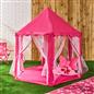 OHS Kids Garden Gazebo with Curtains Outdoor Patio Playhouse Tent Canopy