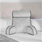 OHS Piped Edge Reading Pillow with Head Rest Super Soft Back Support Bed Sofa
