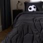 OHS Football Coverless 7.5 Tog Duvet with Pillowcase Embossed Quilt Bedding Set