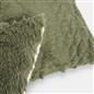 OHS Cable Knit Cushion Covers 2 Pack Sherpa Square Pillowcases Home Decor