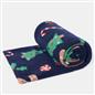 OHS Xmas Throw Blanket Gingerbread Man Soft Warm Travel Foldable Blanket