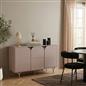 OHS Curved Look Sideboard Display Unit Buffet Cabinet Sideboard Cupboard Storage