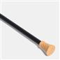 OHS 120-200cm Curtain Pole Extendable Metal 16mm Ball Trumpet Twist Finnials