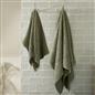 Towel Bale Leaf Hand Bath 100% Cotton Textured Jacquard Absorbent Bathroom Soft
