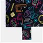Kids Fleece Blanket with Sleeves Arms Wearable Supersoft Cosy Plush Warm Throw