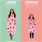Minnie Mouse Hoodie Blanket Oversized Wearable Soft Sherpa Fleece Throw, Pink