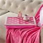 OHS Bows Cushioned Lap Tray Soft Padded Portable Laptop Desk Lightweight
