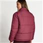 OHS Puffer Jacket Windproof Padded Winter Outerwear Cropped Zip Coat Hiking