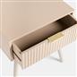 OHS Venice Nightstand Bedside Table 1 Drawer End Side Storage Cabinet