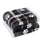 Check Fleece Pet Blanket Throw Over Bed Supersoft Plush Sherpa Warm Chair Sofa