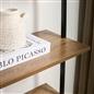 OHS 5-Tier Floating Shelf Wall Rack Display Unit Space Saving Home Decor