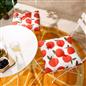 OHS Seat Pads 2 Water Resistant Outdoor Cushions Garden Chair Covers Ties