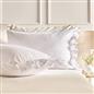 OHS Frill Edge Bedding Set Microfibre Decor Duvet Cover with Pillowcase