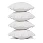 OHS Frill Cushion Covers Faux Linen Soft Square Pillowcases Home Decor Multipack