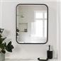 OHS Bathroom Mirror Metal Framed Vanity Wall Mounted Shower Home Decor