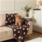 OHS Pet Blanket Dog Warm Fleece Cat Throw Paw Puppy Animal Soft Mat