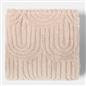 OHS Tufted Arches Throw Teddy Fleece Blanket Winter Soft Warm Bedspread
