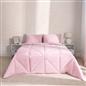 OHS Coverless Duvet Geo Quilted 7.5 TOG Bedding Set with Pillowcase Double King