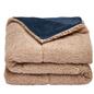 Brentfords Sherpa Pet Animal Blanket Puppy Dog Cat Kitten Kennel Mat Warm Throw