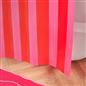 OHS Striped Shower Curtain with 12 Hooks Mould Proof Bathtub Curtains