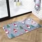 OHS Gonk Bath Mat Foam Quick Dry Non Slip Halloween Xmas Bathroom Shower Rug