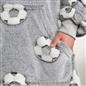 Hoodie Blanket Glow In The Dark Football Sherpa Fleece Oversized Soft Jumper