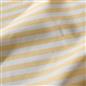 OHS Stripe Frill Voile Net Curtains 2 Window Panels Sheer Rod Slot Top Pair Set