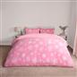 Snowflake Teddy Fleece Duvet Cover Bedding Set Winter Christmas Quilt Bed Soft