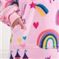 Rainbow Hoodie Oversized Wearable Throw Sherpa Fleece Giant Warm Soft Blanket