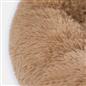 OHS Pet Bed Calming Fluffy Plush Fleece Dog Anti Anxiety Round Donut Washable