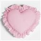 Heart Filled Cushion Plump Bedroom Scatter Pillow Valentines Frill Chair Sofa