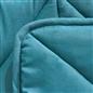 OHS Coverless Duvet Geo Quilted 7.5 TOG Bedding Set with Pillowcase Double King