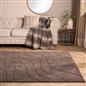 OHS Tufted Contour Rug Non Slip Soft Modern Carpet Living Room Bedroom