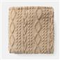 OHS Cable Knit Throw Soft Fleece Family Large Blanket Thermal Bedspread