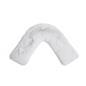 OHS Fluffy V-Shaped Pillow Filled Cushion Body Neck Support Orthopaedic
