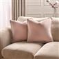 OHS Piped Edge Cushion Covers Matte Velvet Soft Luxury 2/4 Square Pillowcases