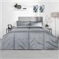 OHS Coverless Duvet & Pillowcase 10.5 Tog Bedding Set Easy Care Reversible