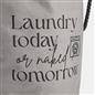 OHS Slogan Laundry Bag Foldable Hamper Basket Washing Bin Clothes Storage