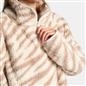 OHS Zebra Half Zip Hoodie Teddy Fleece Winter Thermal Jumper Pullover