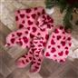 OHS Hot Water Bottle Gift Set Winter Warm Socks Eye Mask Scrunchie