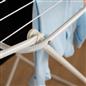 OHS 18M Foldable Drying Airer Clothes Horse Stainless Steel Winged Organiser