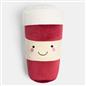 OHS Coffee Cup Cushion Decorative Filled Scatter Throw Pillow Home Decor