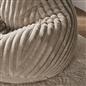 OHS Ribbed Bean Bag Chair Adult Gaming Beanbags with Filling Cosy Couch