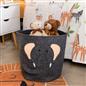 Storage Basket Toy Clothes Felt Shoe Kids Organiser Animal Space Saving Hamper