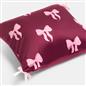 OHS Bows Cushion Covers Matte Velvet Living Room Square Pillowcases Home Decor