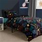 OHS Gaming Print Bedding Set Soft Thermal Fleece Duvet Cover with Pillowcase