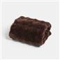 OHS Throw Bubble Faux Fur Blanket Winter Soft Warm Fleece Bedspread